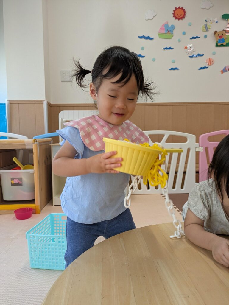おままごと　ごっこ遊び　くじら保育園　都島北園　大阪　都島区　保育園　20259-2
