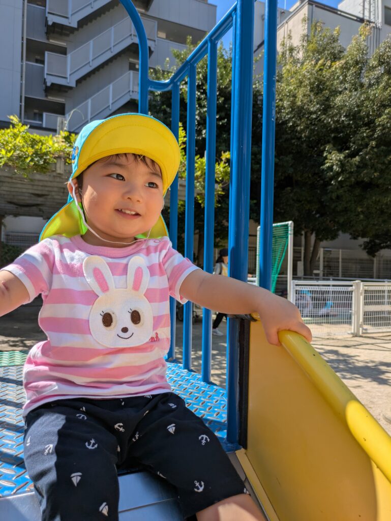 お散歩　公園　くじら保育園　都島北　大阪　都島区　保育園　202509-2