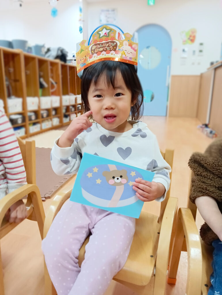 保育園のお誕生日会でアンパンマンカレー　大阪　　保育園　くじら保育園　202601-2