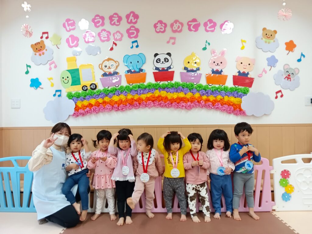 保育園入園式　進級式　大阪　くじら保育園　202604-3