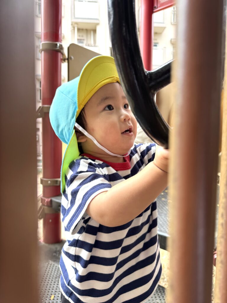 保育園のお散歩　紫陽花　大阪　くじら保育園　202607-4