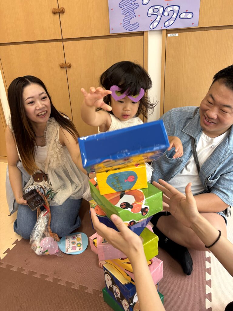 保育園夏まつりでフォトスポット 大阪 くじら保育園 202608-3