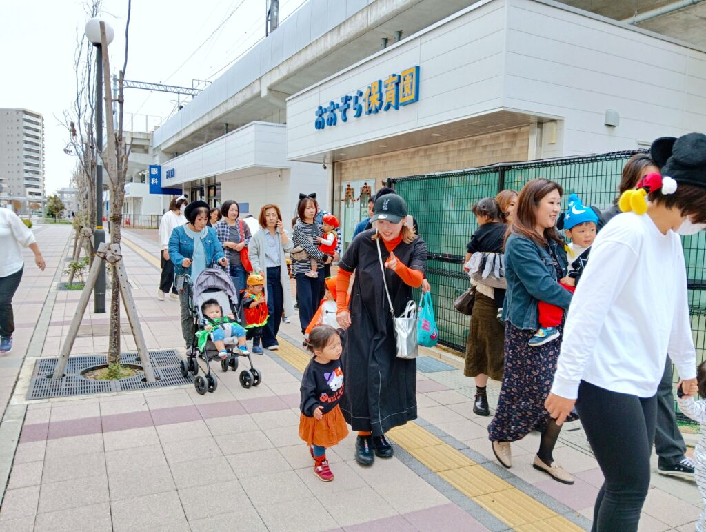 おおぞら保育園　西新町園　ハロウィン　親子イベント　202411-1