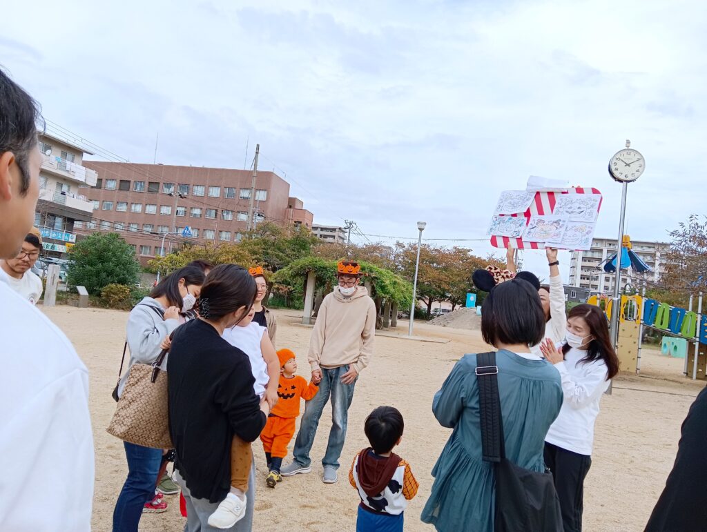 おおぞら保育園　西新町園　ハロウィン　親子イベント　202411-8