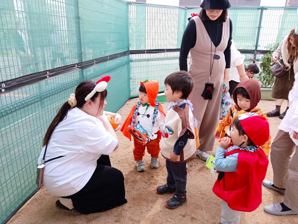 おおぞら保育園　西新町園　ハロウィン　親子イベント　202411-3