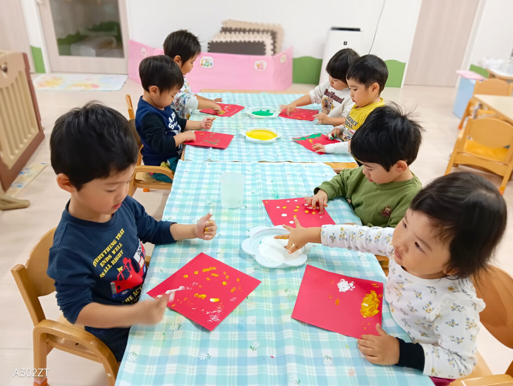 おおぞら保育園　西新町園　クリスマス製作　202412-7