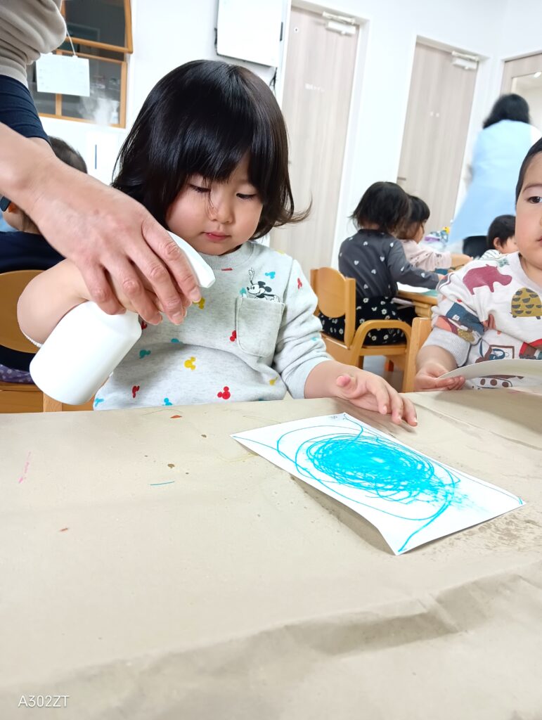 おおぞら保育園 西新町園　バレンタイン製作　202502-5