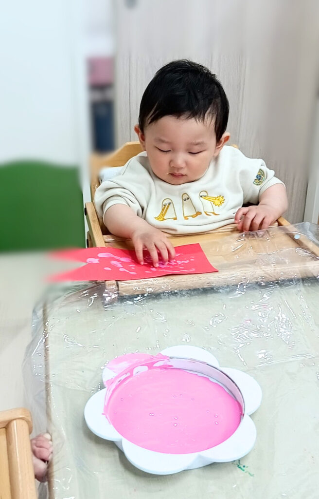 こどもの日 製作 こいのぼり 絵の具 クレパス 水性ペン 絵の具スタンプ 202505-2