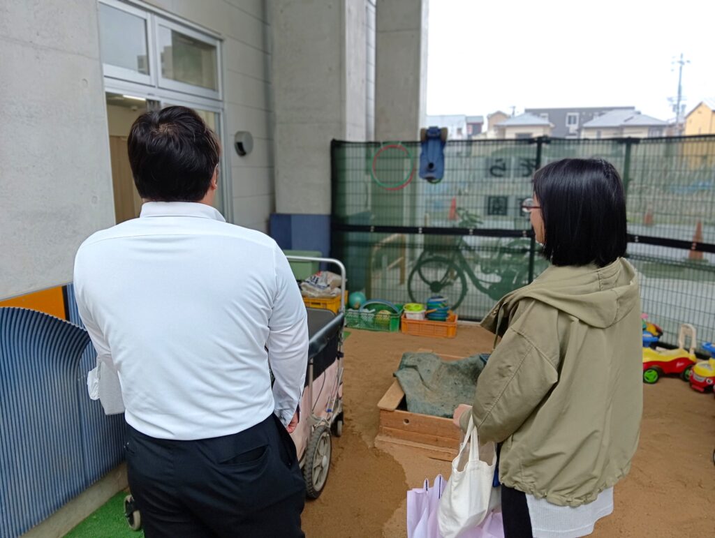 保育見学 園庭 成長 おおぞら保育園 西新町 明石 202506-2