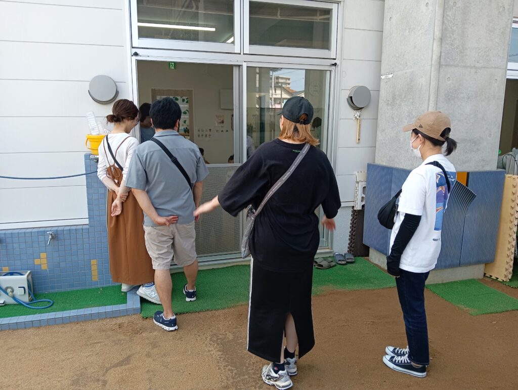 保育見学 園庭 成長 おおぞら保育園 西新町 明石 202506-1