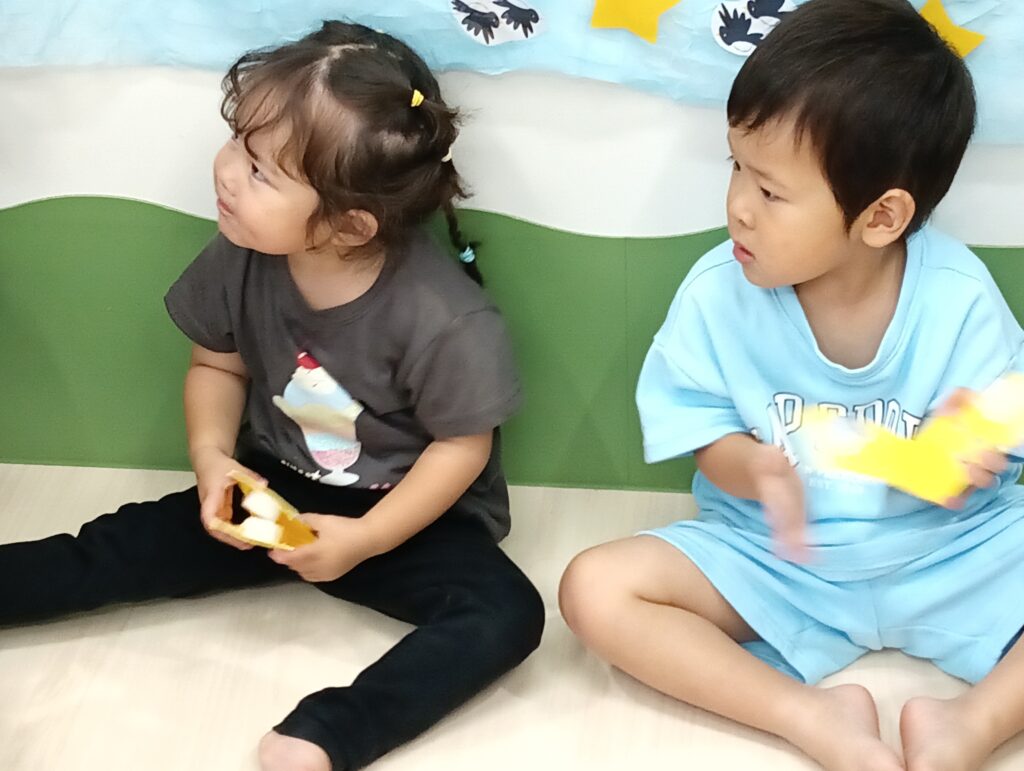 七夕 七夕会 織姫 彦星 短冊 おおぞら保育園 西新町 明石 202507-2