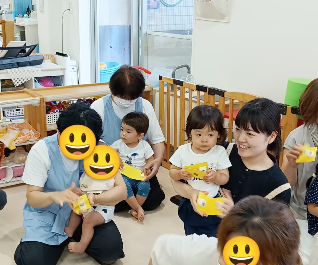 七夕 七夕会 織姫 彦星 短冊 おおぞら保育園 西新町 明石 202507-5