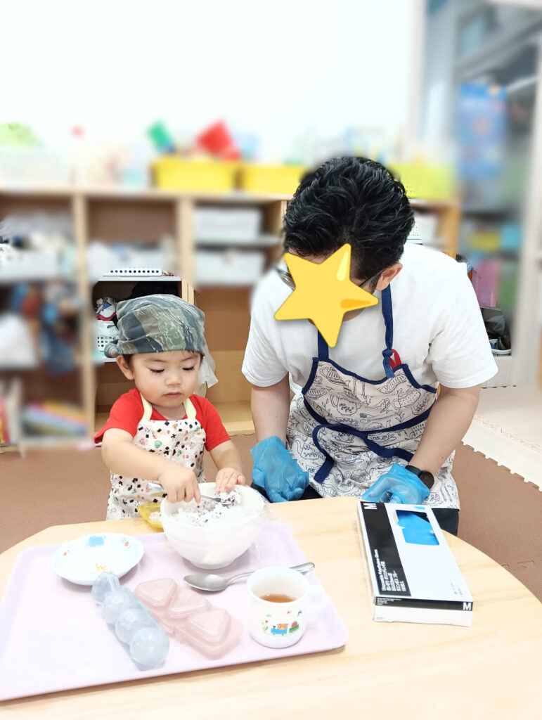 親子クッキング 明石 保育園 おおぞら保育園 202510-5