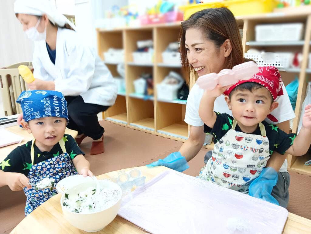 親子クッキング 明石 保育園 おおぞら保育園 202510-4