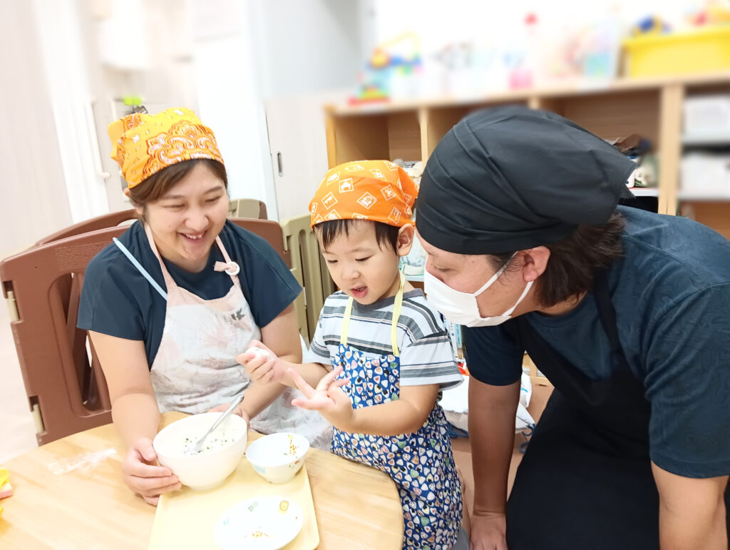 親子クッキング 明石 保育園 おおぞら保育園 202510-1
