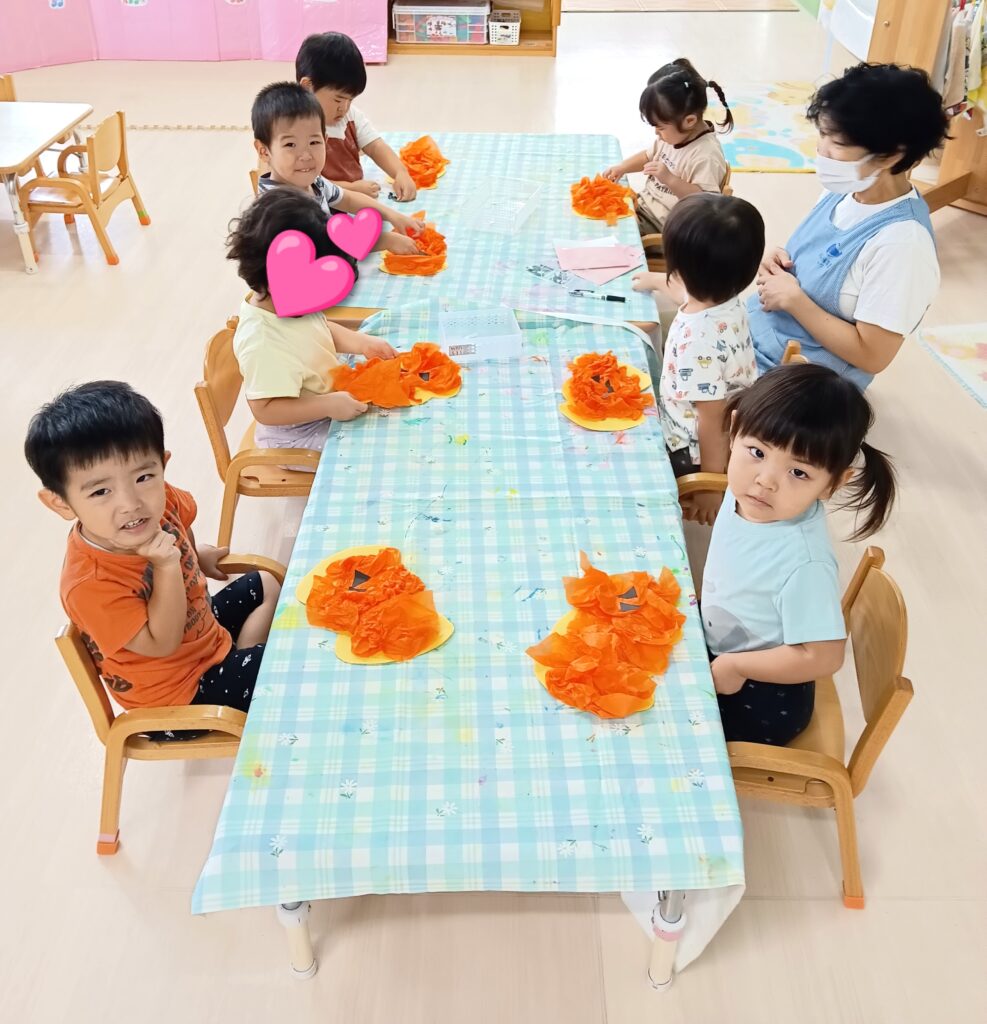 明石　保育園　ハロウィン　おおぞら保育園　202510-4