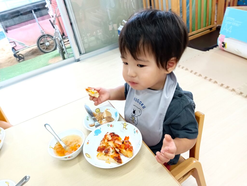 食育　保育園　クッキング　明石　おおぞら保育園　202510-6