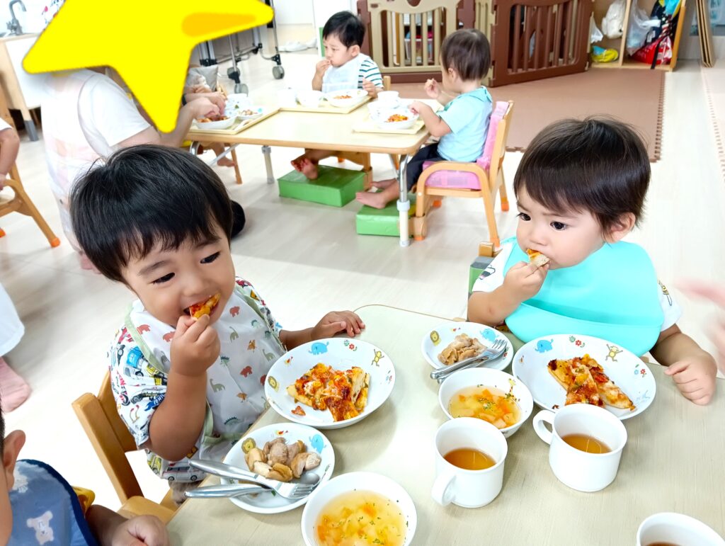 食育　保育園　クッキング　明石　おおぞら保育園　202510-4