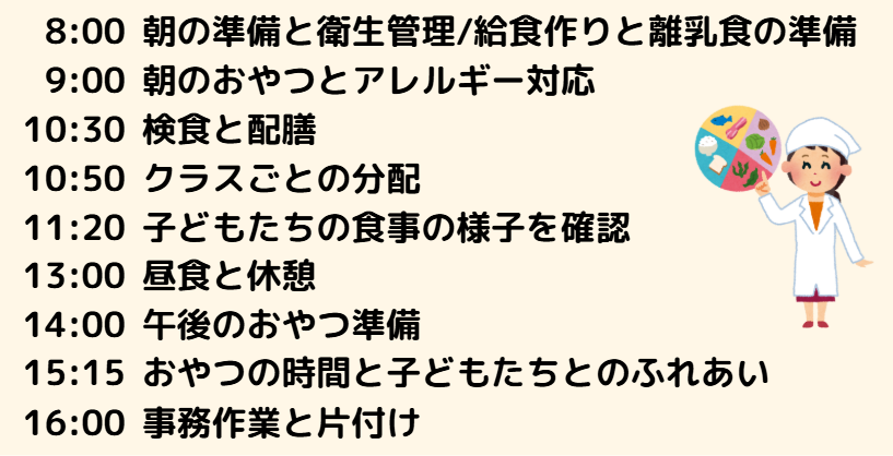 明石 保育園 栄養士 保育園の給食 おおぞら保育園 202511-1