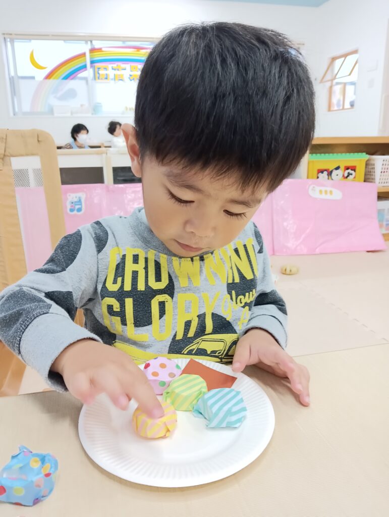 保育園のクリスマス製作　明石　おおぞら保育園　20512-5