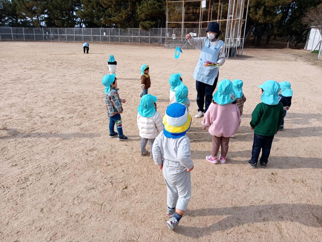 保育園でお正月遊び　明石　保育園　おおぞら保育園　202601-1
