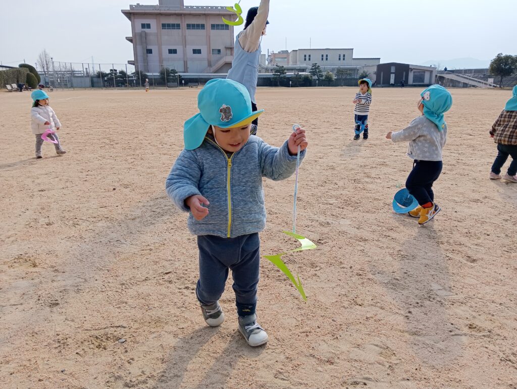 保育園でお正月遊び　明石　保育園　おおぞら保育園　202601-2