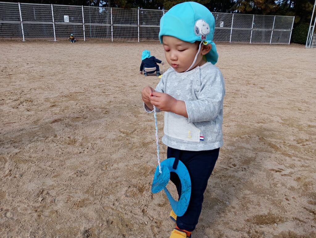 保育園でお正月遊び　明石　保育園　おおぞら保育園　202601-3