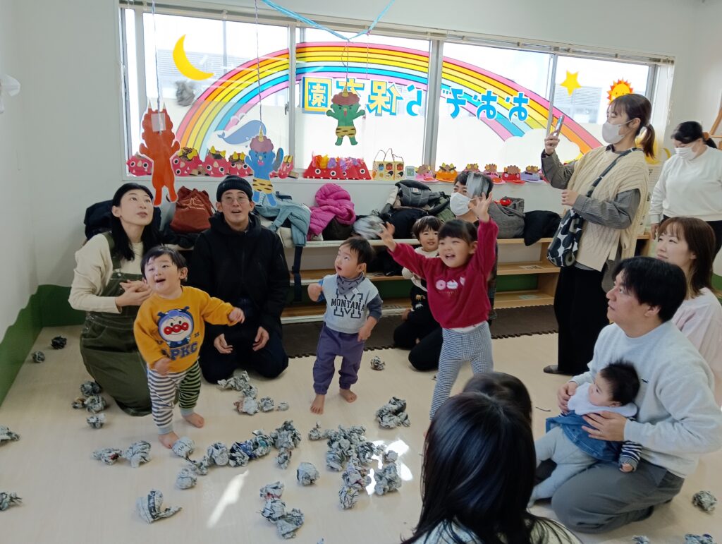 保育園で親子節分イベント　明石　保育園　おおぞら保育園　　202602-4
