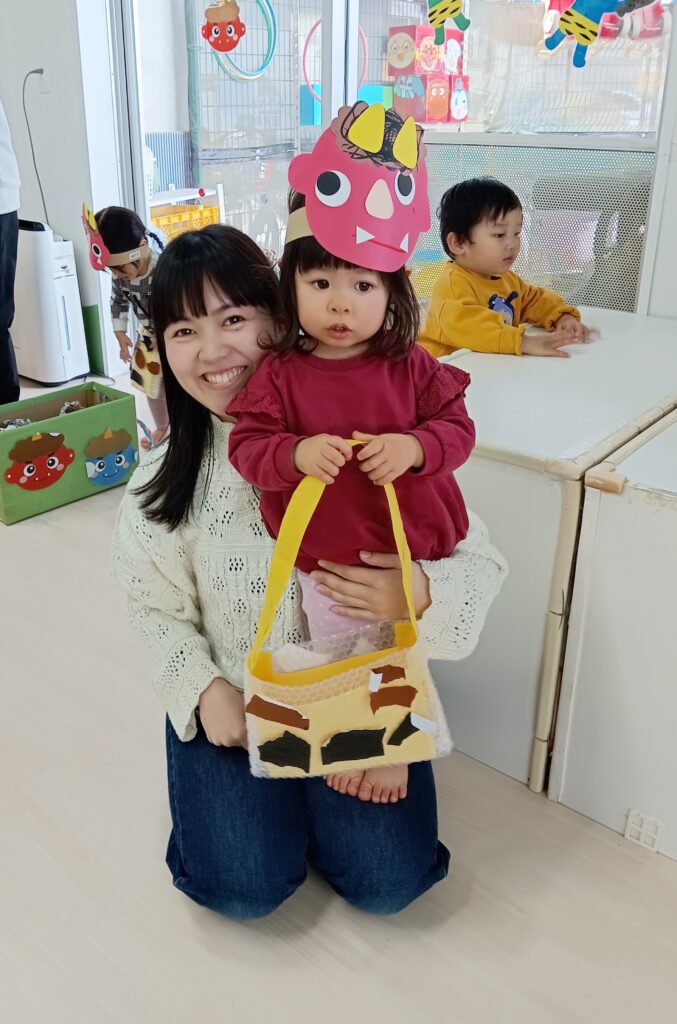 保育園で親子節分イベント　明石　保育園　おおぞら保育園　　202602-5
