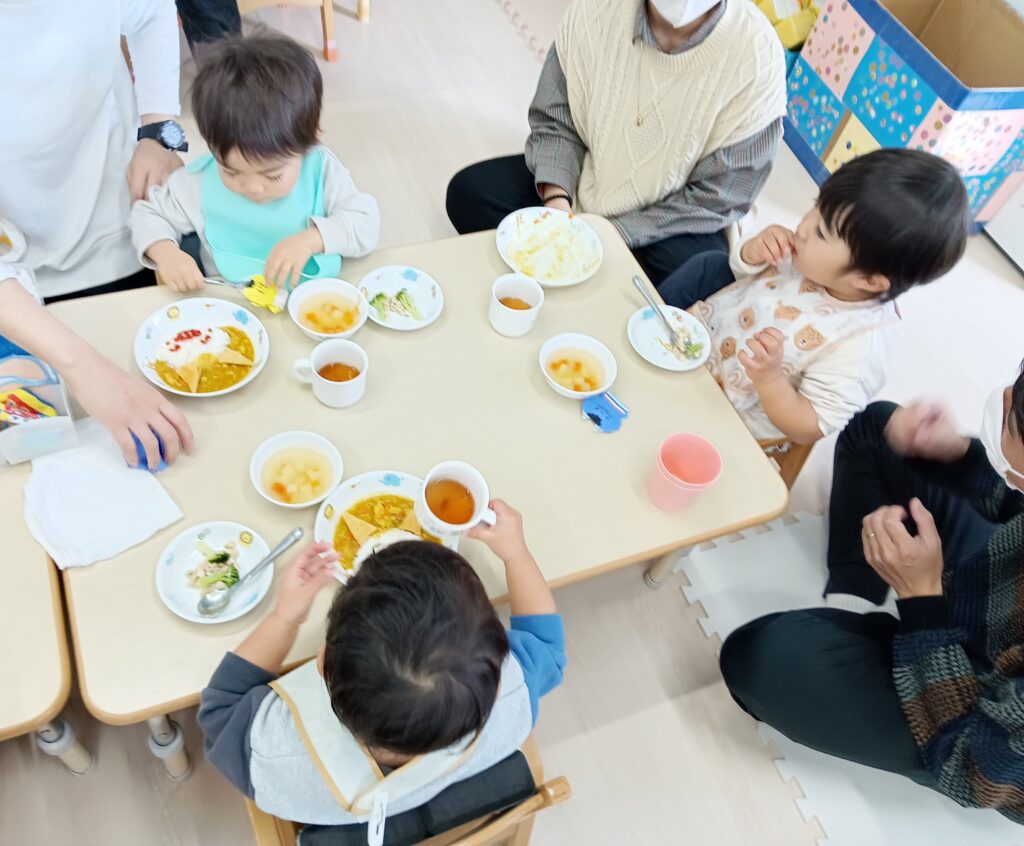 保育園で親子節分イベント　明石　保育園　おおぞら保育園　　202602-7