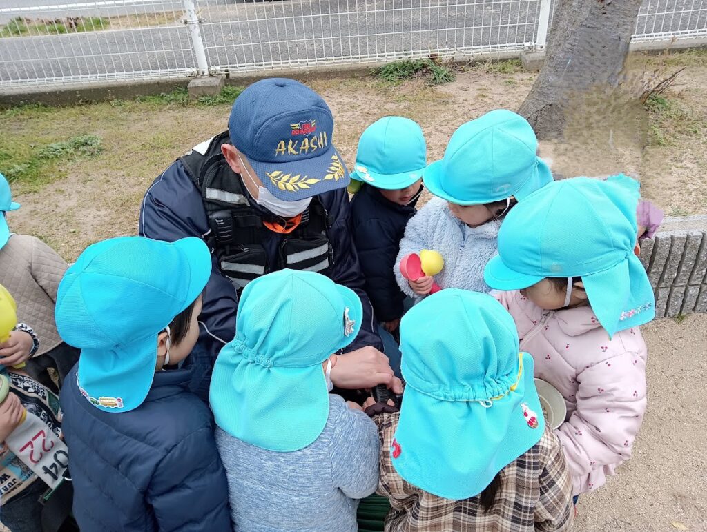 保育園の消防車観察体験　明石　おおぞら保育園　202603-3