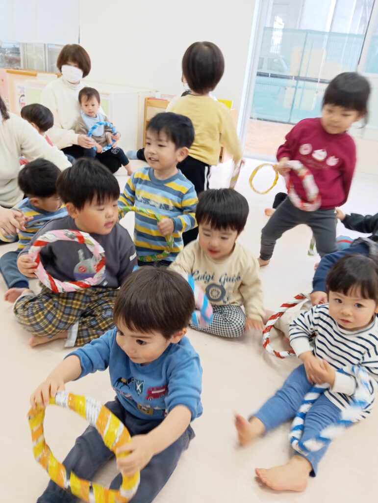お別れ遠足を室内で　明石　保育園　おおぞら保育園　202603-3