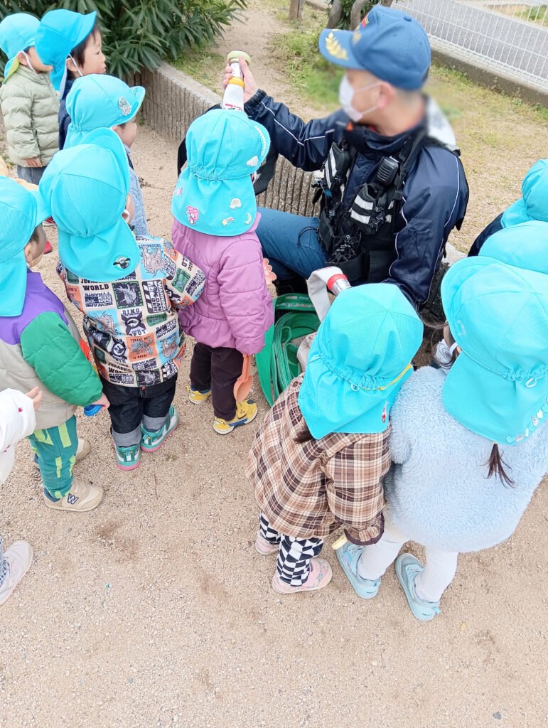 保育園の消防車観察体験　明石　おおぞら保育園　202603-4