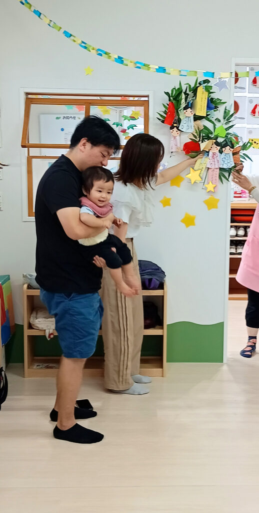 保護者参加の七夕会 明石 保育園 おおぞら保育園 202607-3