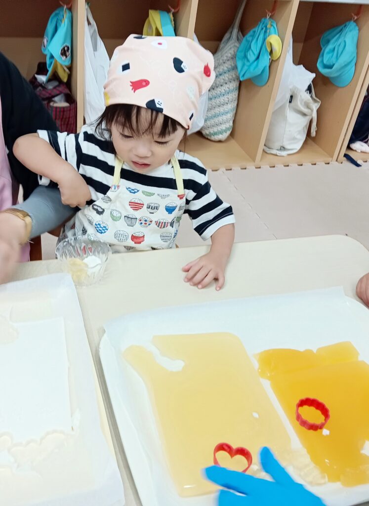 保育園食育で寒天ゼリー作り 明石 おおぞら保育園 202608-4