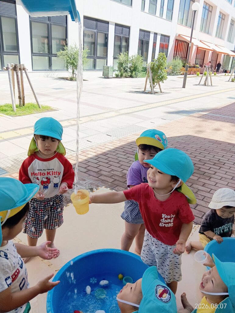 保育園の夏遊び 水遊び 明石 おおぞら保育園 202608-3