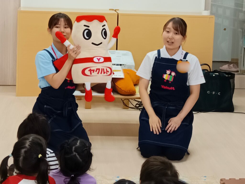 保育園 明石 ヤクルトおなか元気教室 ヤクルト 地域交流 おおぞら保育園 西新町 202610-1