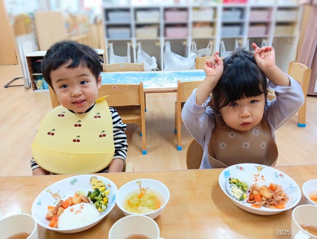 くじら保育園　吹田豊津園　節分　202502-5