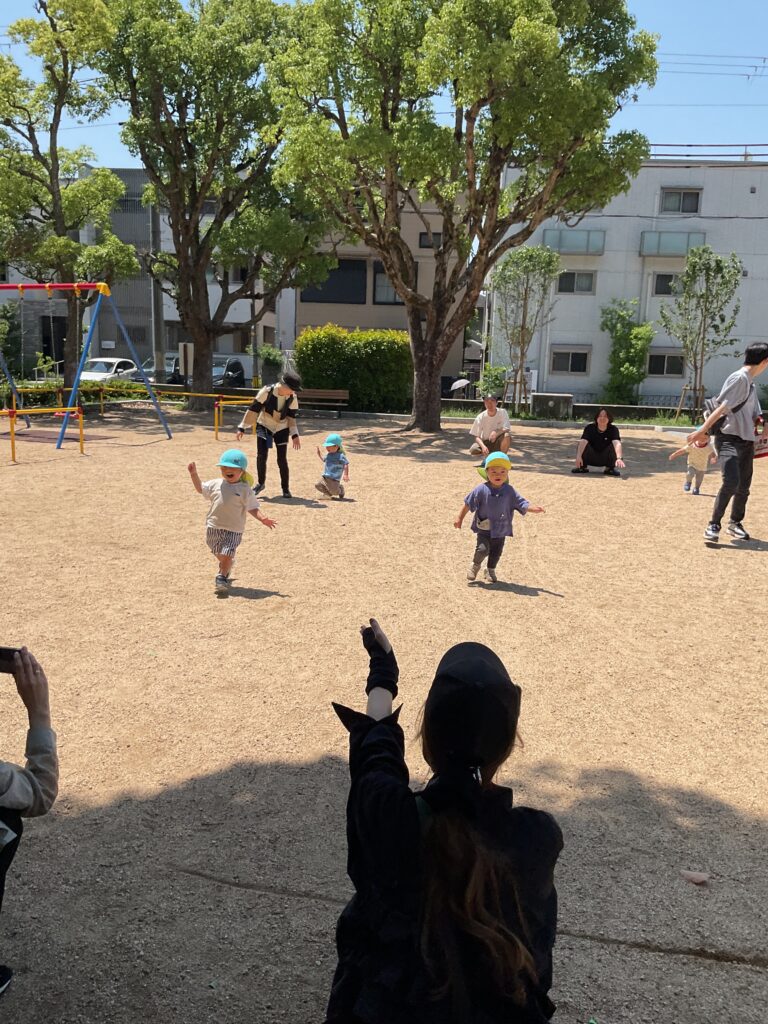 保育参観 保護者参加 参観 保育園 大阪 吹田市 吹田豊津 くじら保育園 1歳児 乳児 202506-2