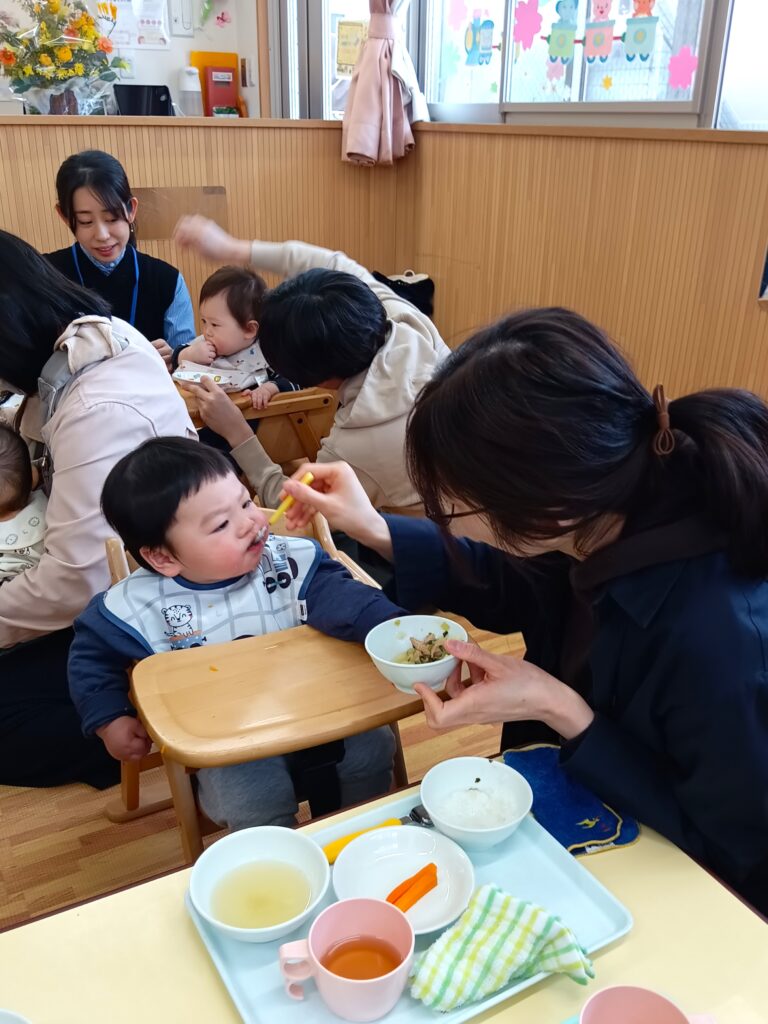 離乳食 中期 保育園給食 自園調理 くじら保育園 吹田豊津 202506-3