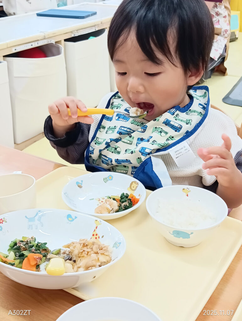 幼児食　移行のタイミング　くじら保育園　大阪　保育園　202511-3