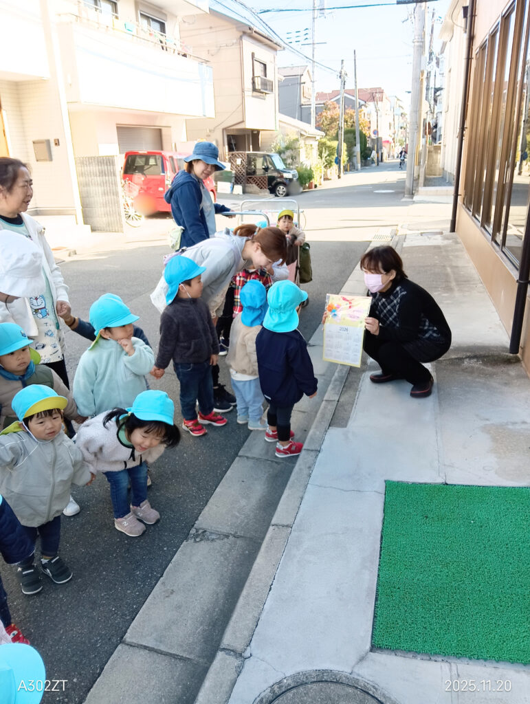 勤労感謝の日のイベント　大阪　保育園　くじら保育園　202511-3