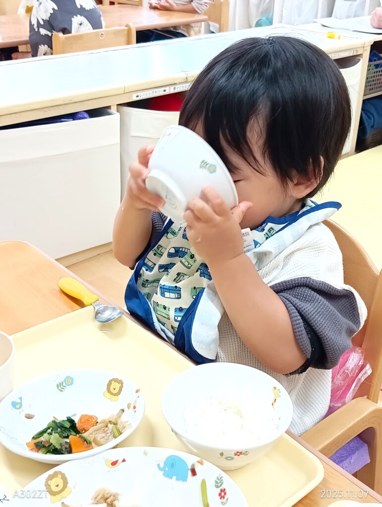 幼児食　移行のタイミング　くじら保育園　大阪　保育園　202511-2