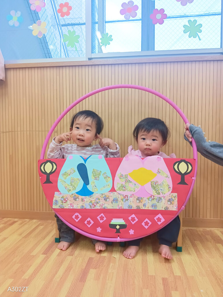 保育園のひなまつり　大阪　保育園　くじら保育園　202603-1