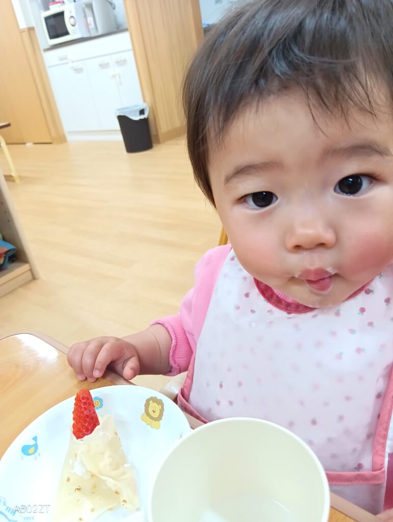 保育園のひな祭り給食　大阪　保育園　くじら保育園　202603-4