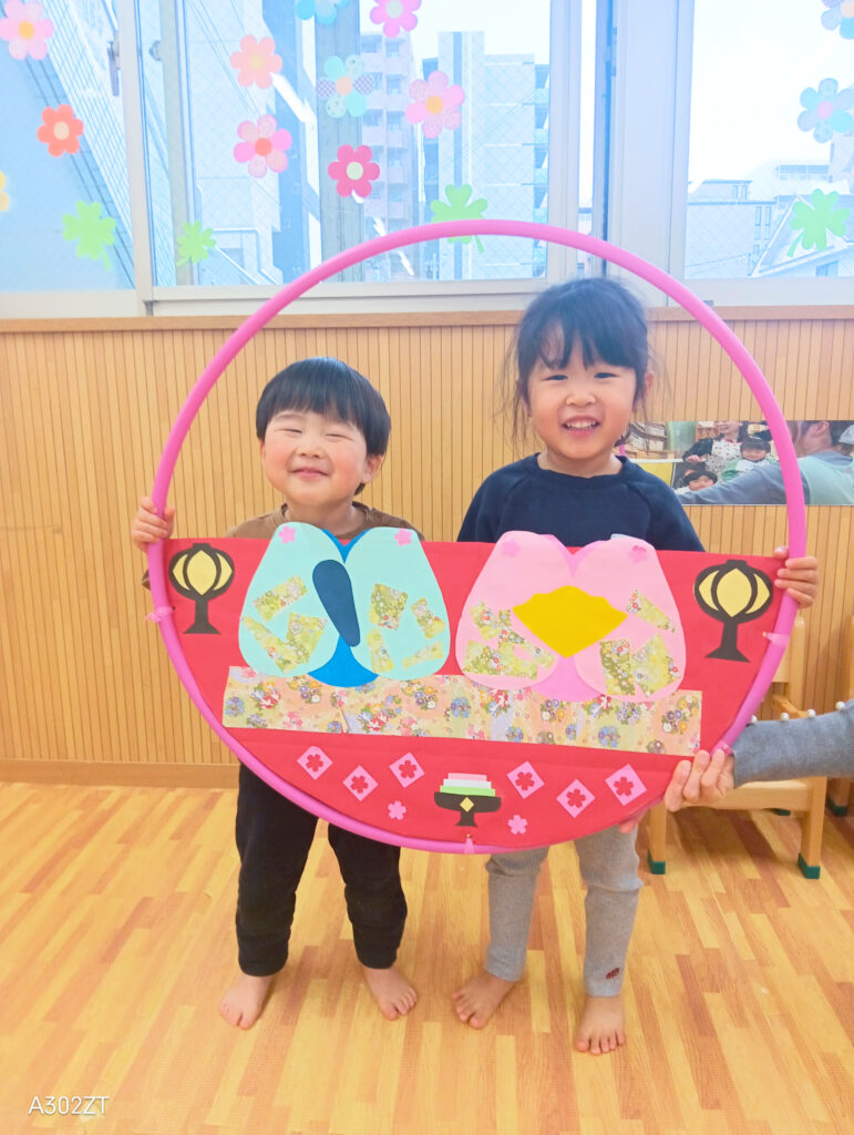 保育園のひなまつり　大阪　保育園　くじら保育園　202603-2