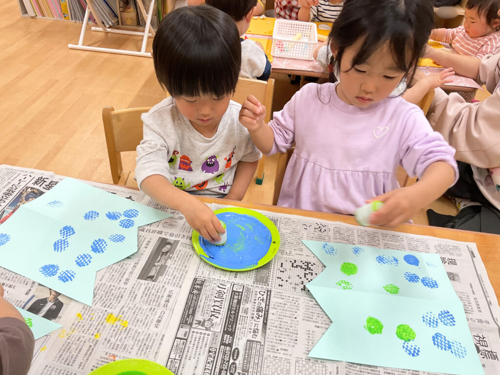 保育園こいのぼり製作アイデア　大阪　くじら保育園　子どもの日製作　202605-5