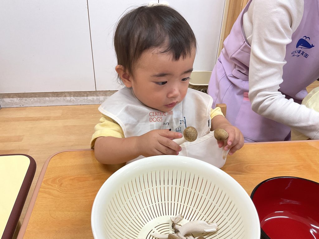 保育園で食育クッキング 大阪 くじら保育園 202610-1
