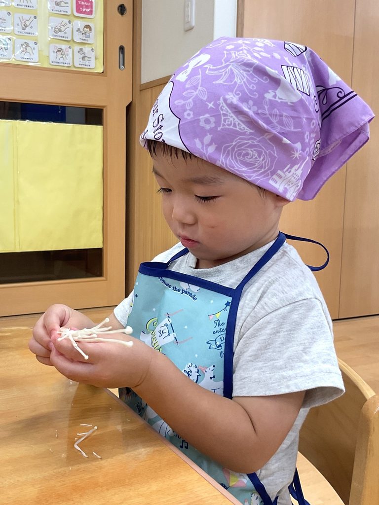 保育園で食育クッキング 大阪 くじら保育園 202610-4