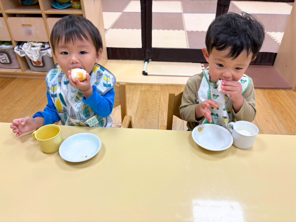 くじら保育園　天王寺園　食欲の秋　お弁当　202411-1